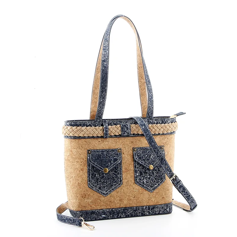 ຄົນອັບເດດ: Casual Soft Cork Shoulder Bag
