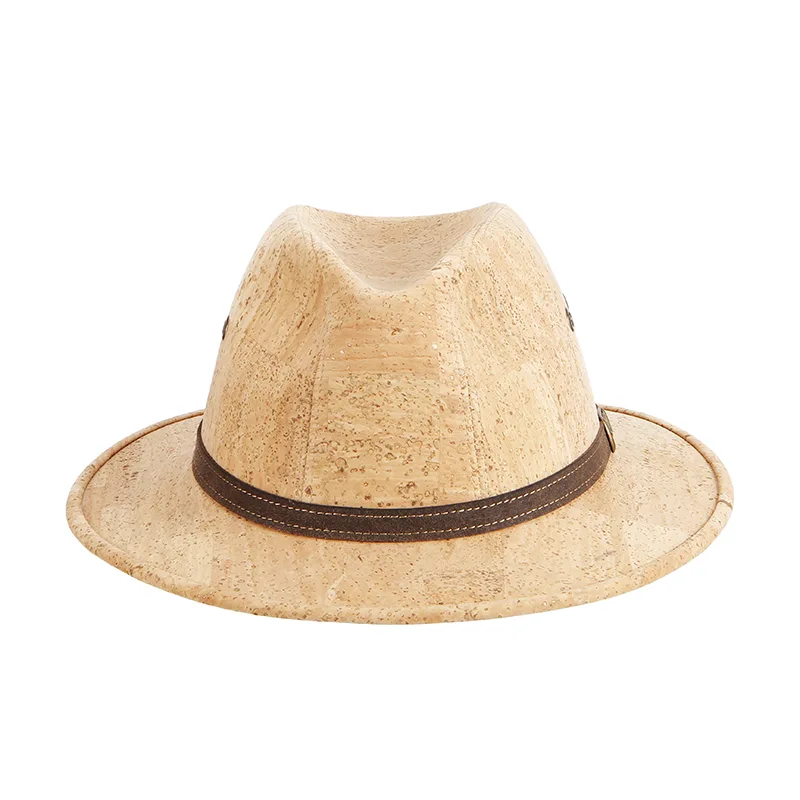 Vintage Cork Sun Hat for Outdoor Use